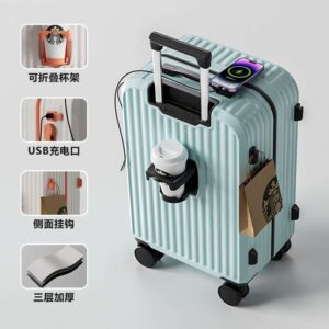 Multi functional smart carry on suitcase